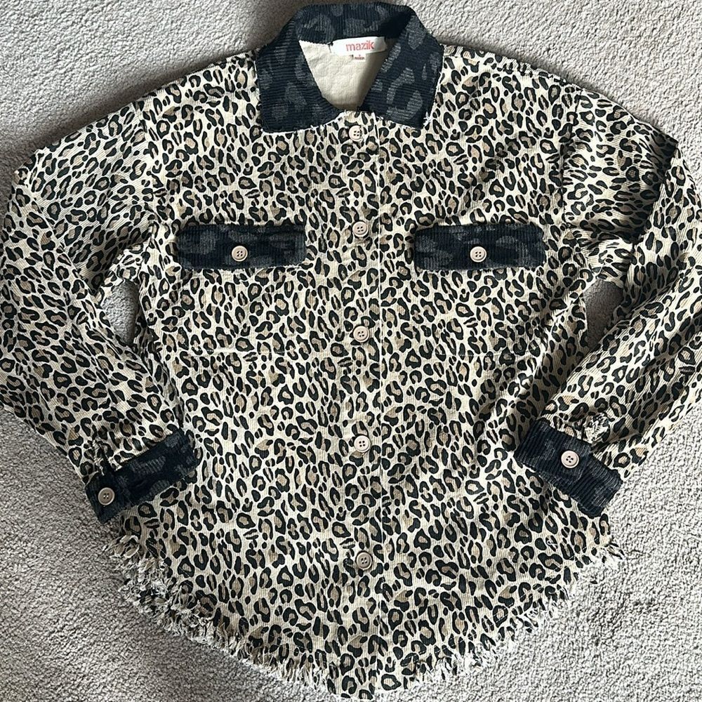 Mazik Leopard Shacket Jacket!